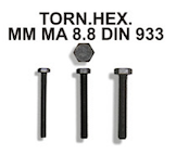 Cargar imagen en el visor de la galería, Tornillos Hexagonales