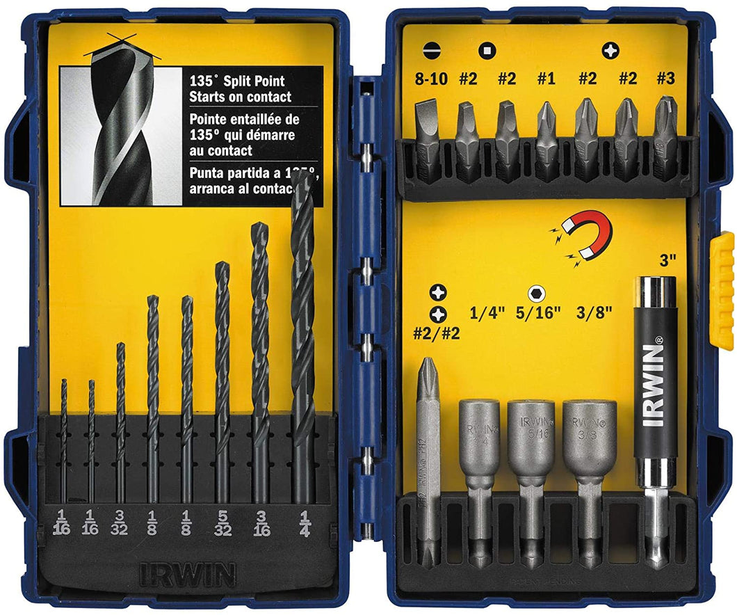 JUEGO DE MECHAS Y PUNTAS BLACK OXIDE - 20 PIEZAS