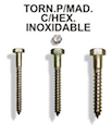 Tornillos Madera