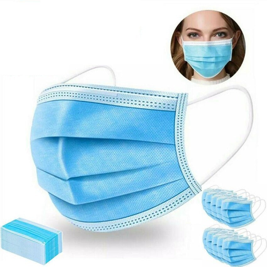 MASCARILLAS ANTIBACTERIAL DESECHABLES 3 CAPAS